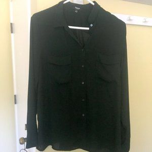 Long-sleeve button down shirt
